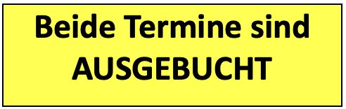 Termin ausgebucht